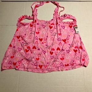 NEW Top Women Joe Boxer Heart Sleepwear 3X NWT